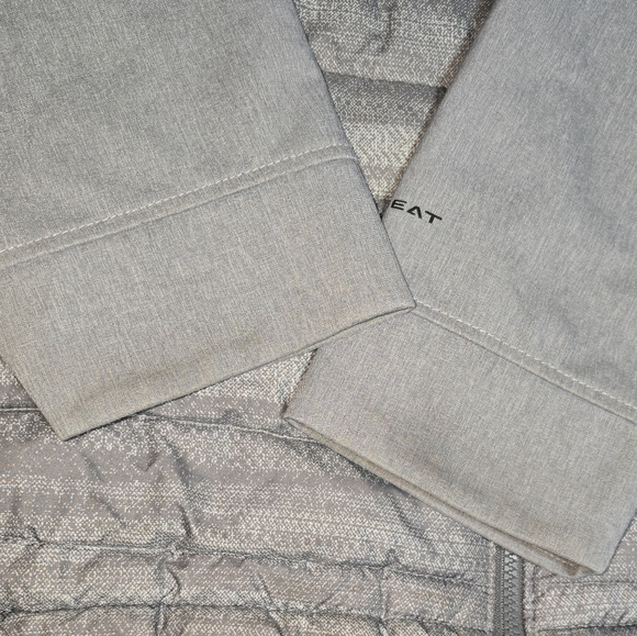 Columbia Omni-heat Men's Heather Gray Hooded Jacket 3XL - Picture 5 of 11